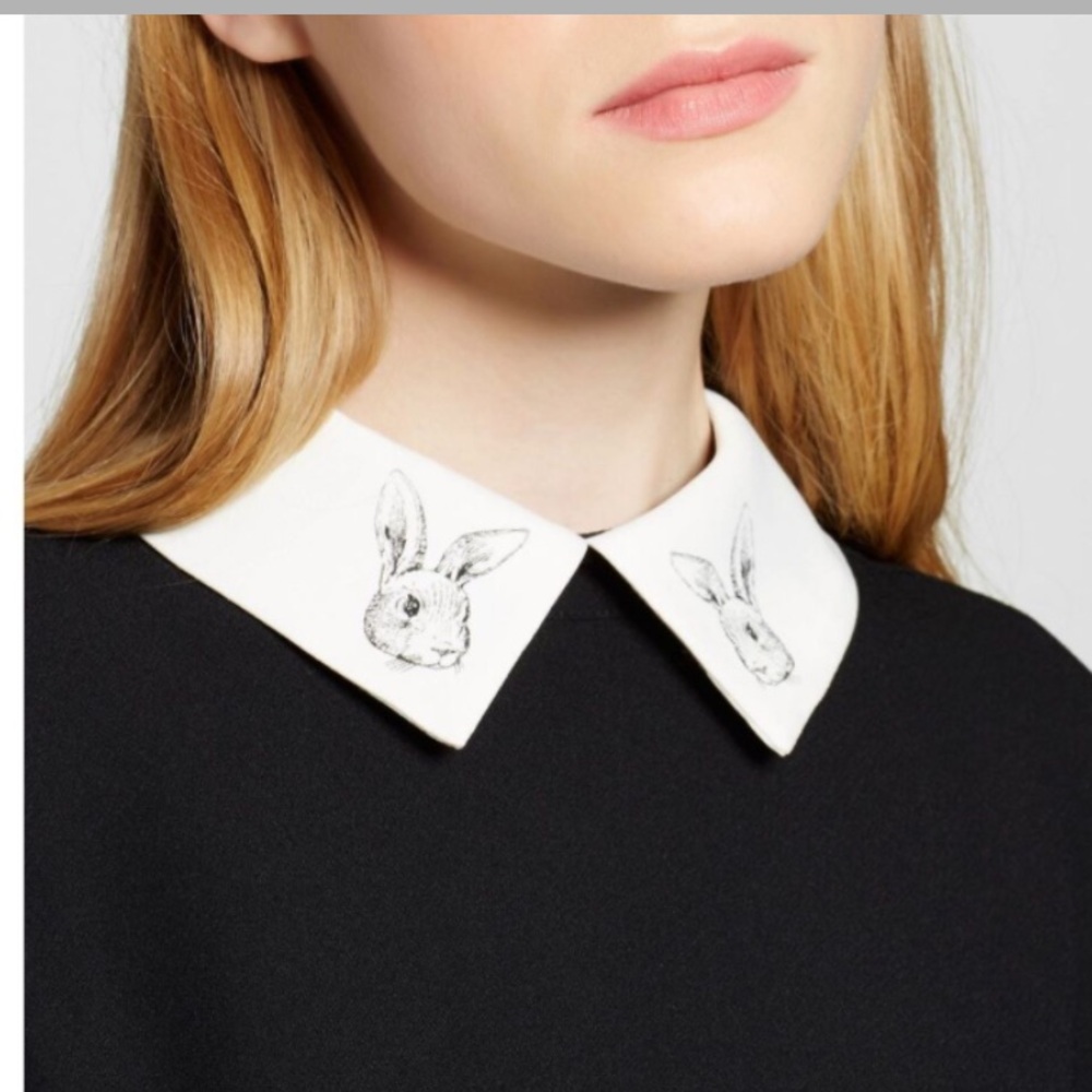 Victoria Beckham x Target Rabbit Collar Dress - Picture 4 of 8
